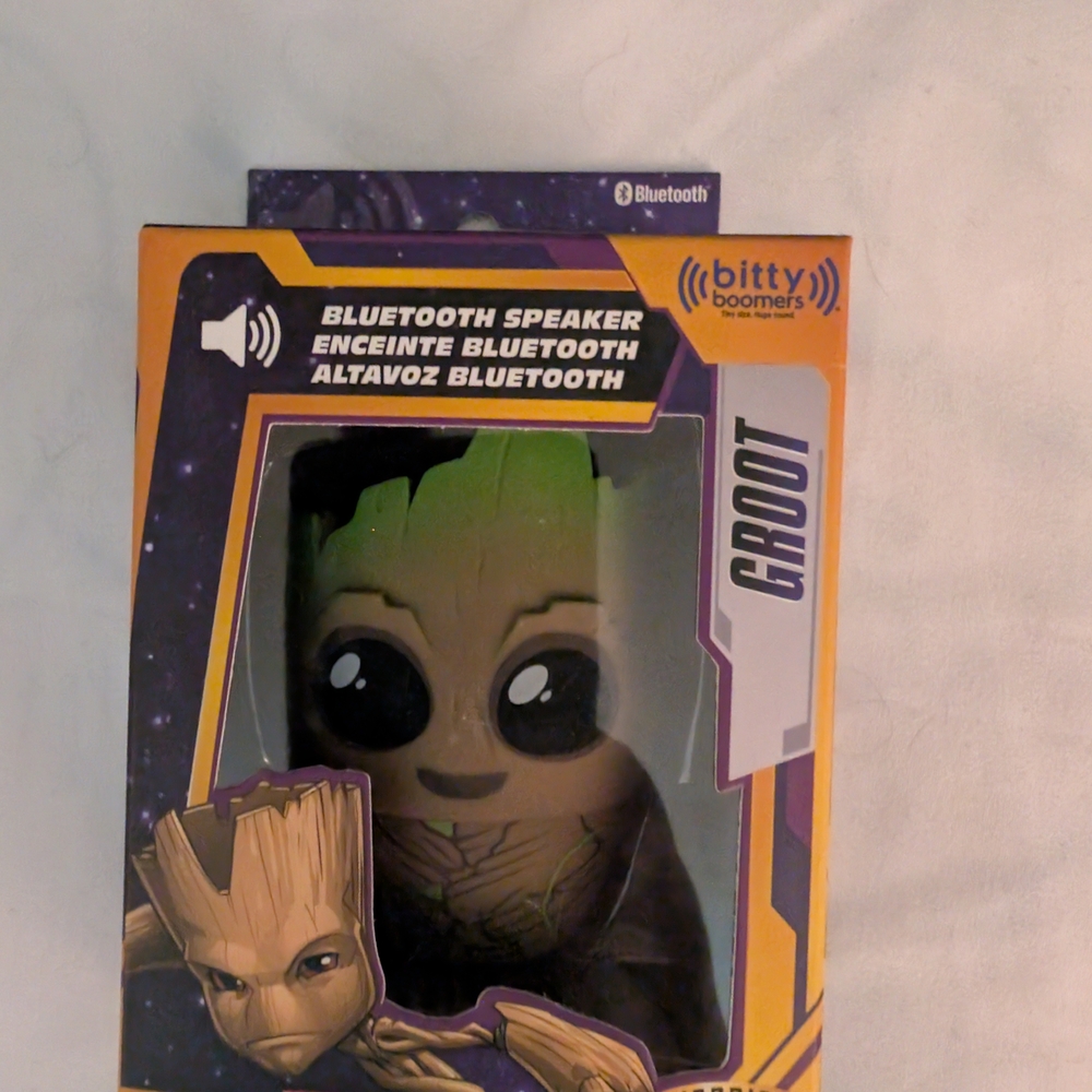 Bitty Boomers Groot Bluetooth Speaker - Green - Picture 2 of 6